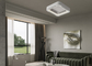 Отсутствие лампы потолочного вентилятора электрического вентилятора кондиционера комнаты прожития спальни домочадца лампы потолочного вентилятора лист невидимой